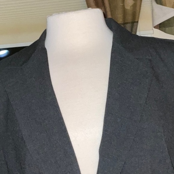 Josephine Chaus Washable Fully Lined Two Pocket Two Button Stripe & Solid Blazer - Picture 5 of 16